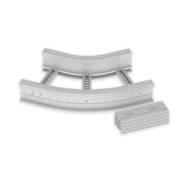 Unex Flachbogen 45 Grad 67436-44