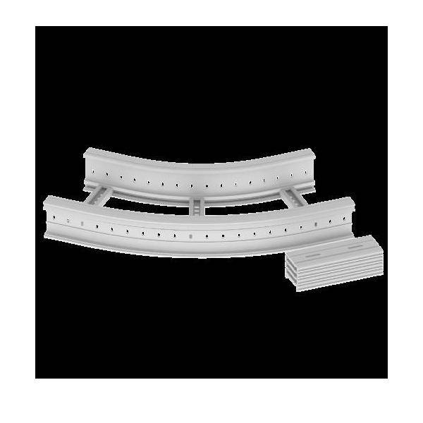 Unex Flachbogen 45 Grad 67437-04