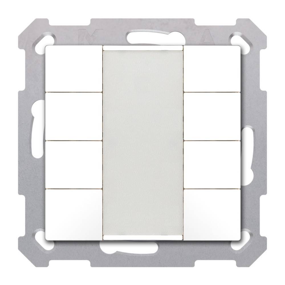 MDT technologies Taster 55 8-fach, Reinweiß BE-TA5508.G2
