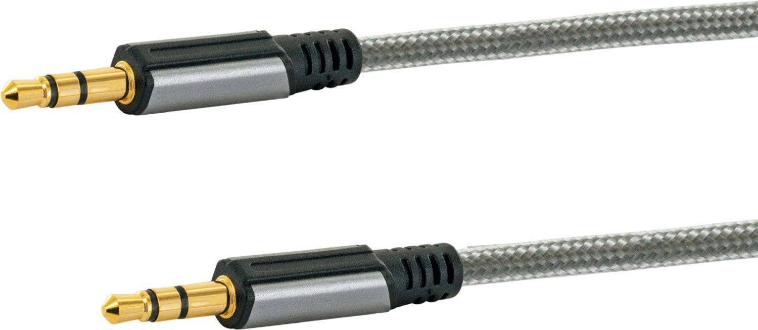 AINSTEIN 3,5 mm Klinke Aux Kabel 2,5m, Klinkenstecker <gt/> Klinkenstecker