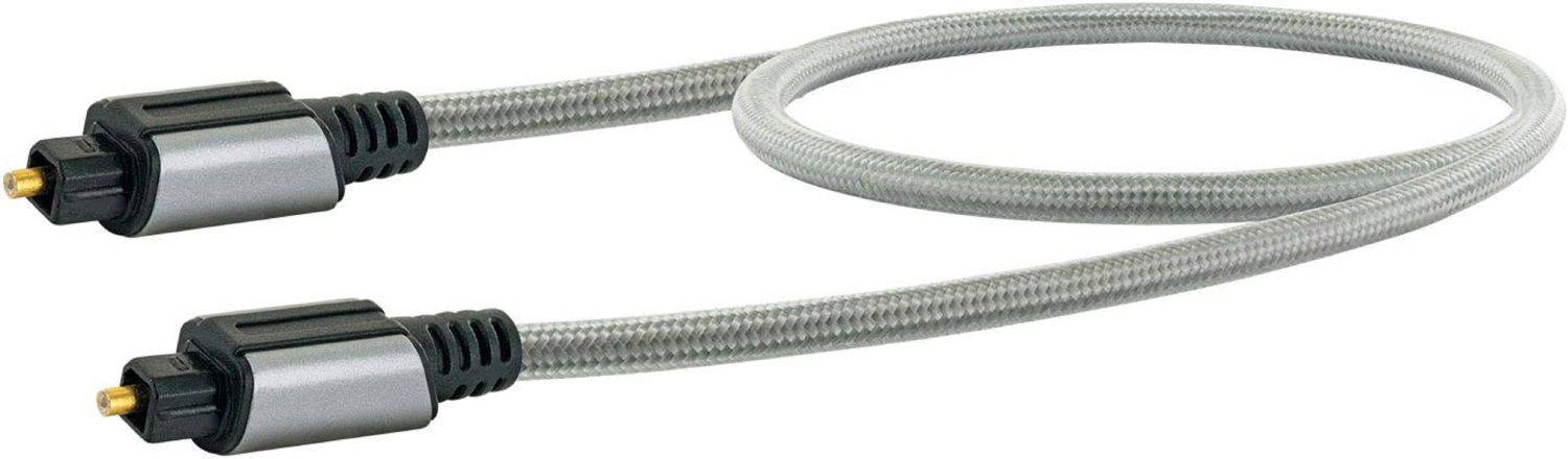 AINSTEIN Optisches Digital Audio Kabel 0,5m, TOSLINK Stecker <gt/> TOSLINK Stecker