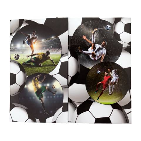 Stifteköcher Karton Fussball