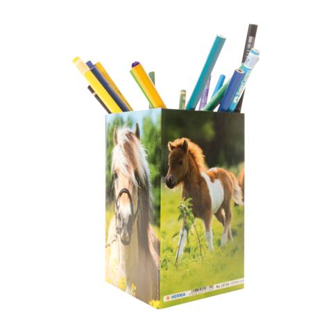 Stifteköcher Karton Pferdewiese