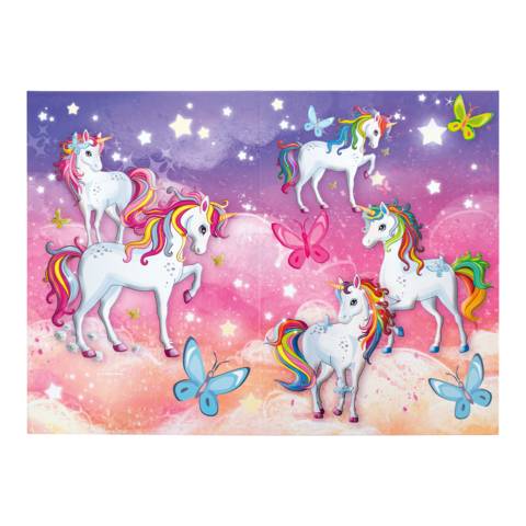 Papierkorb Karton Einhorn