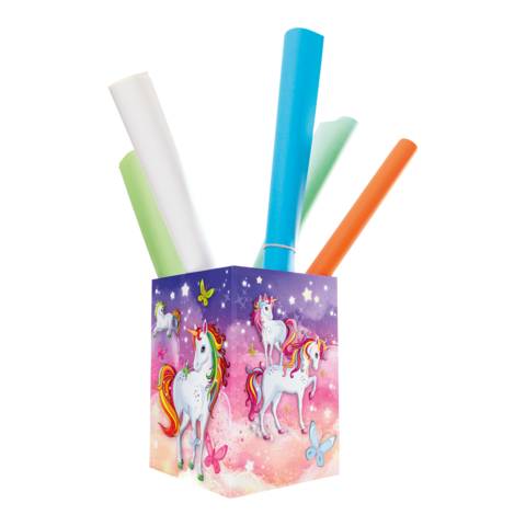 Papierkorb Karton Einhorn