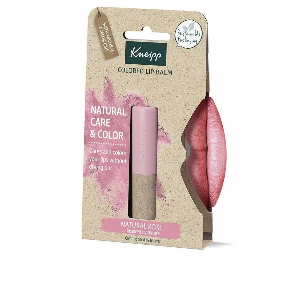Naturfarbener Lippenbalsam Rosa c Barevna1 2 Balza m Na Rty