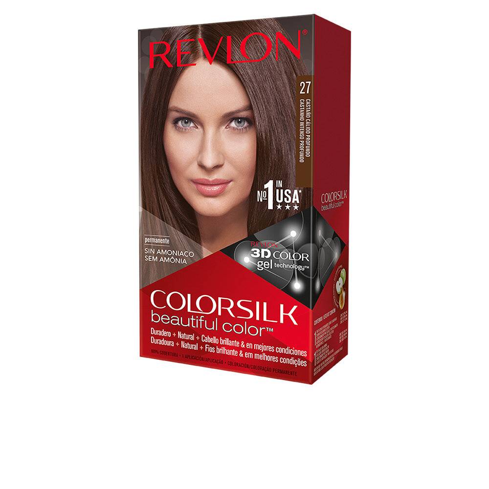 COLORSILK tinte #27-castaño calido profundo