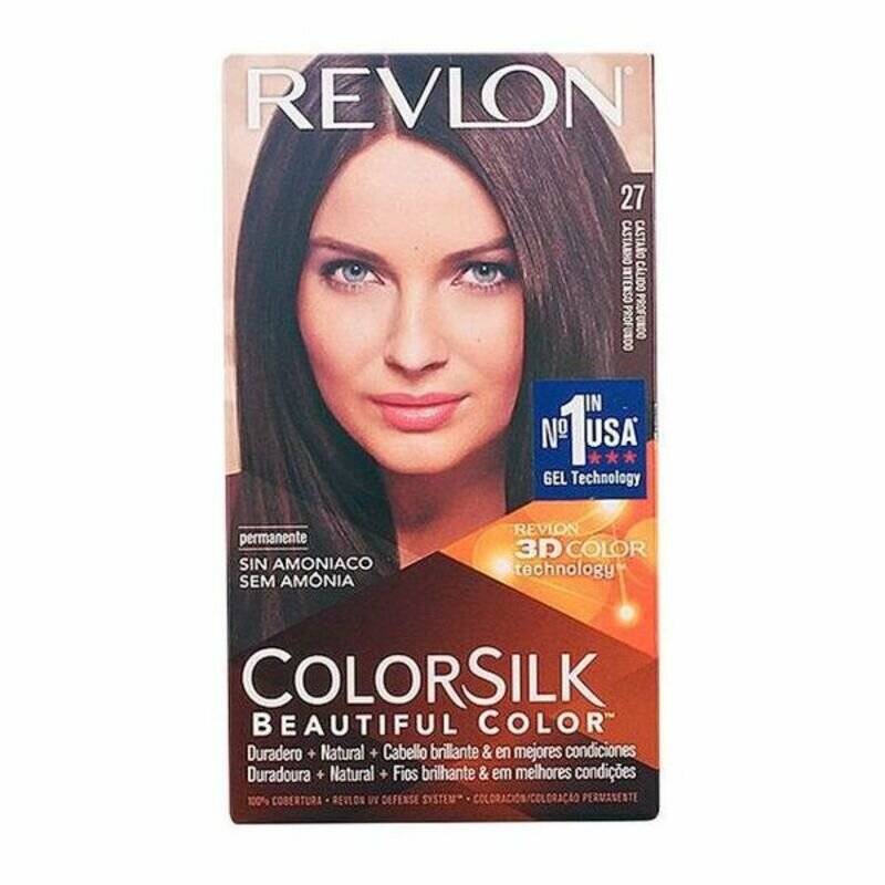 COLORSILK tinte #27-castaño calido profundo