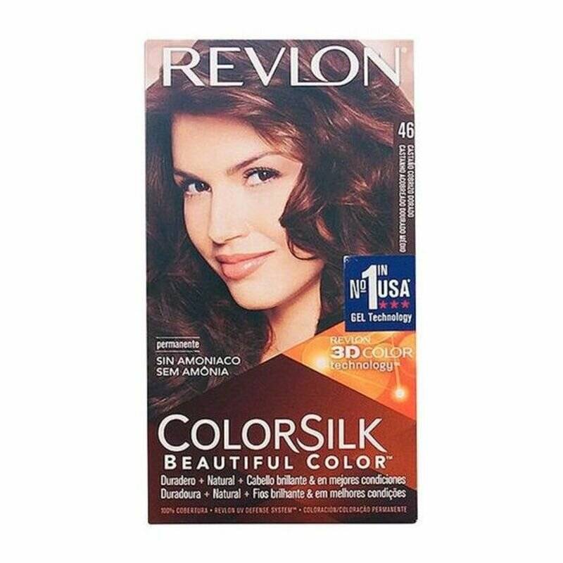 COLORSILK tinte #46-castaño cobrizo dorado