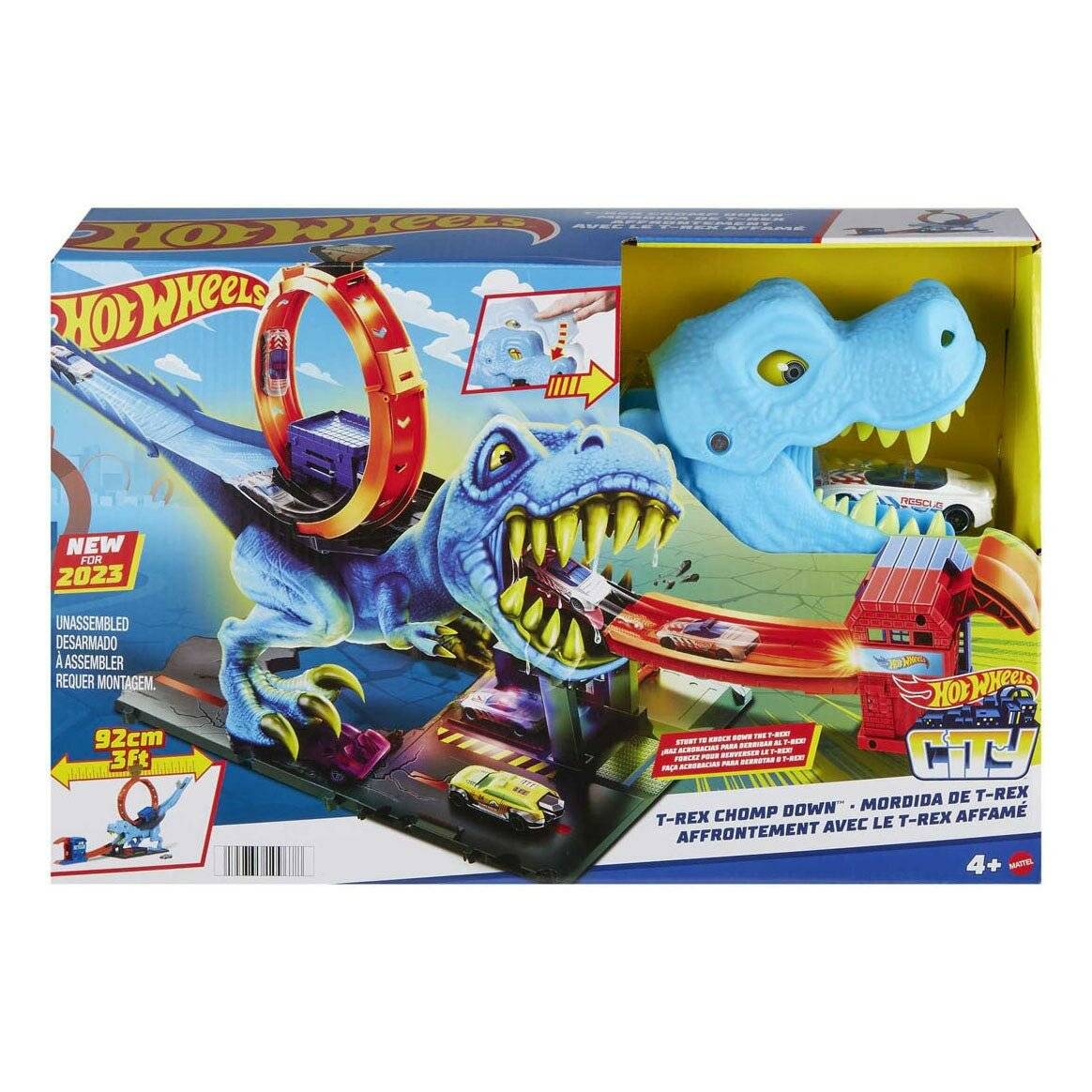 Hot Wheels HW City T-Rex Chomp Down TVD HKX42 - 4 Jahr(e) - Kunststoff