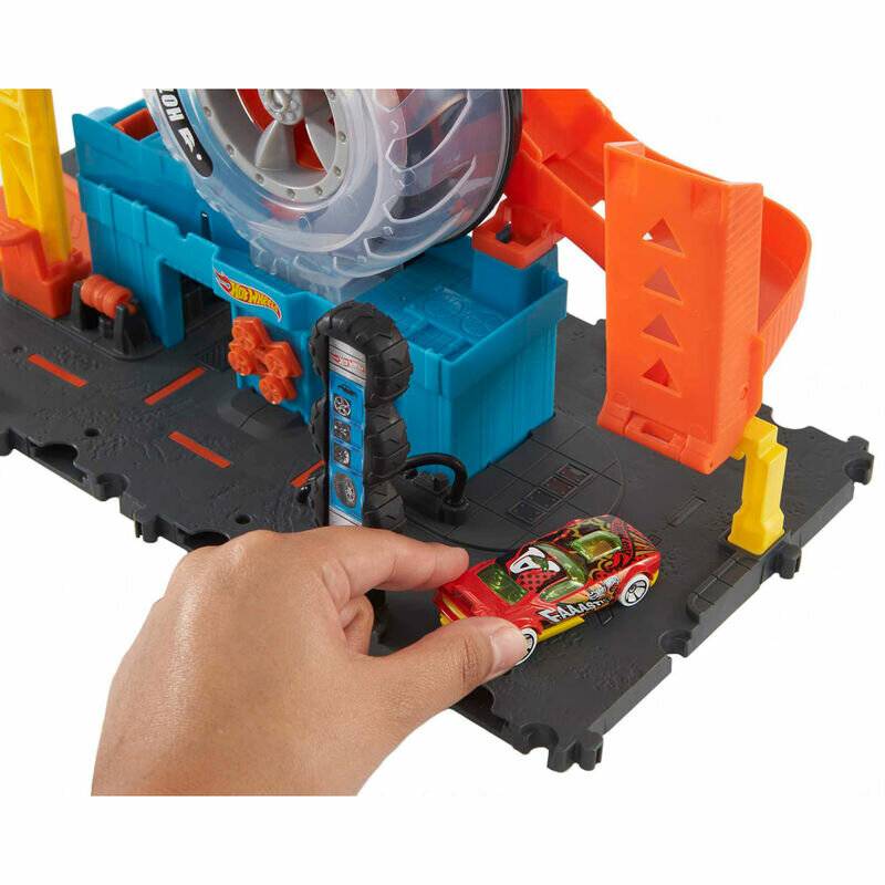Hot Wheels City Super Tyre Shop
