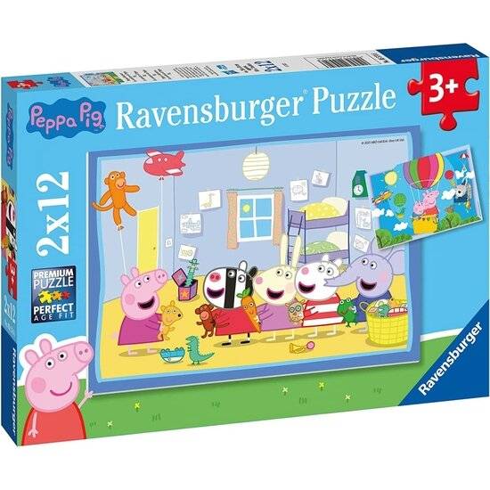 Die Abenteuer von Peppa Pig Jigsaw Puzzle, 12pcs.