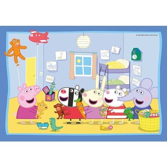 Die Abenteuer von Peppa Pig Jigsaw Puzzle, 12pcs.