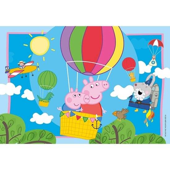 Die Abenteuer von Peppa Pig Jigsaw Puzzle, 12pcs.