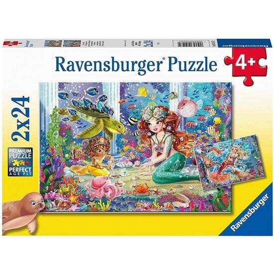 Verzauberte Meerjungfrauen, 2x24Stk.
