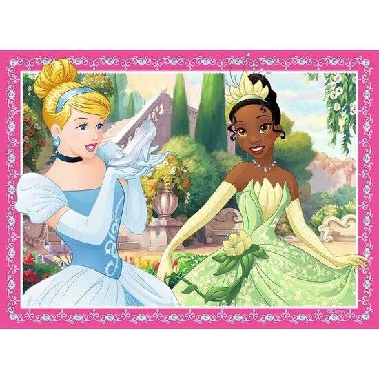 Disney Prinzessin Puzzle, 4in1