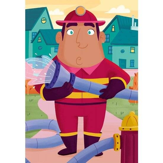 RAVENSBURGER Puzzle Mix&Match: Mein Lieblingsberuf 3x24 Teile