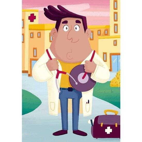 RAVENSBURGER Puzzle Mix&Match: Mein Lieblingsberuf 3x24 Teile