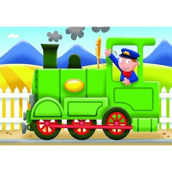 RAVENSBURGER Mein erstes Rätsel: Fahrzeuge 4in1 (2,3,4,5 Stück)