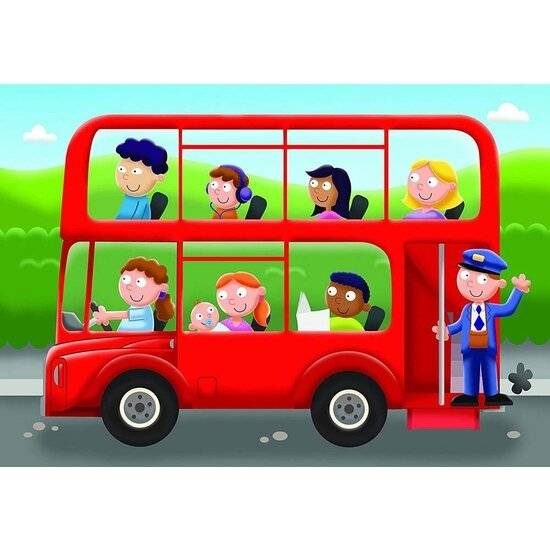 RAVENSBURGER Mein erstes Rätsel: Fahrzeuge 4in1 (2,3,4,5 Stück)