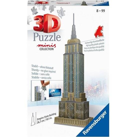 RAVENSBURGER 3D-Puzzle Mini Empire State Building 66 Teile