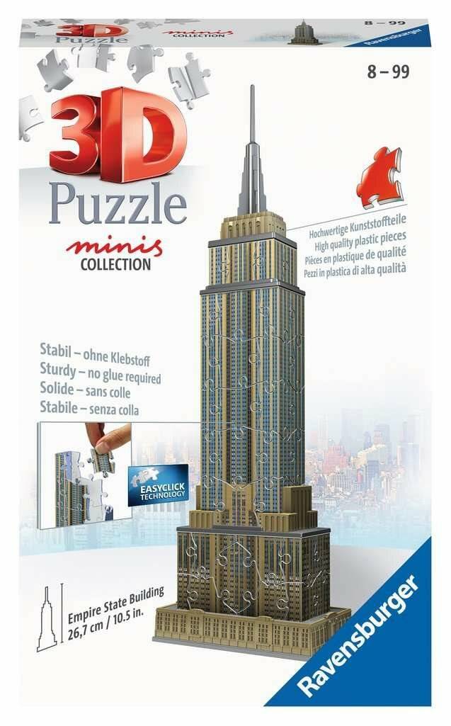 RAVENSBURGER 3D-Puzzle Mini Empire State Building 66 Teile