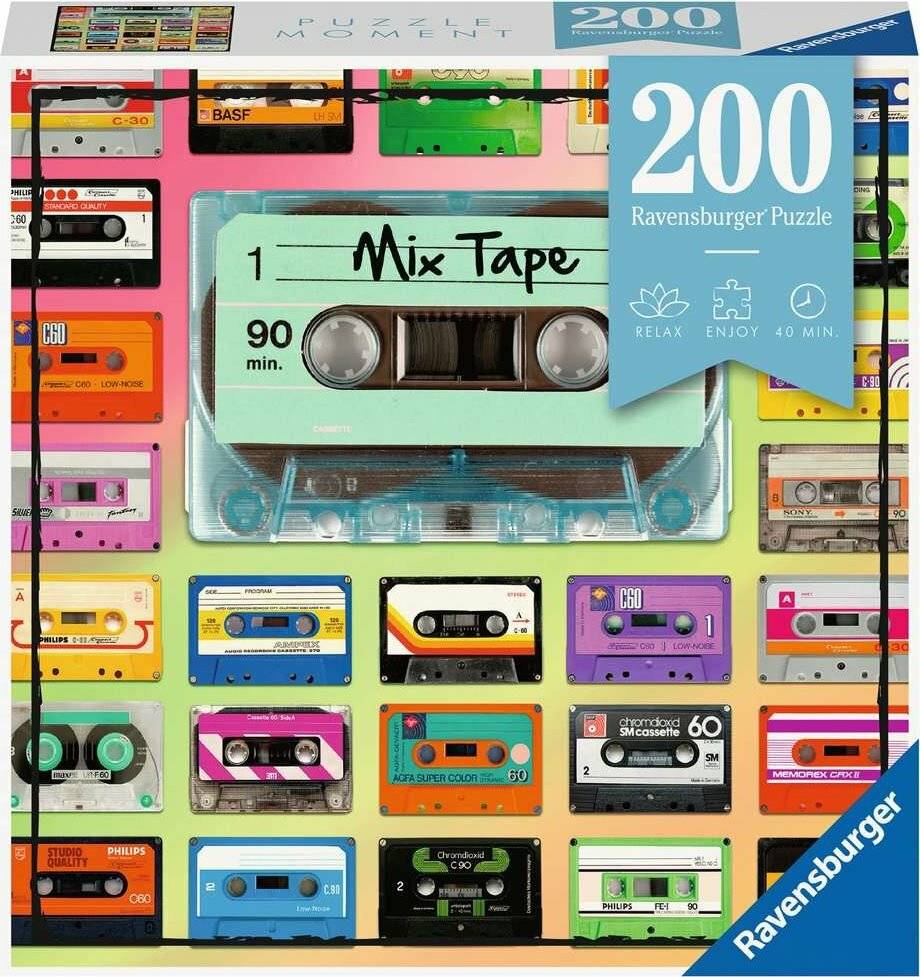 RAVENSBURGER Puzzle Moment: audiocassette 200 Teile