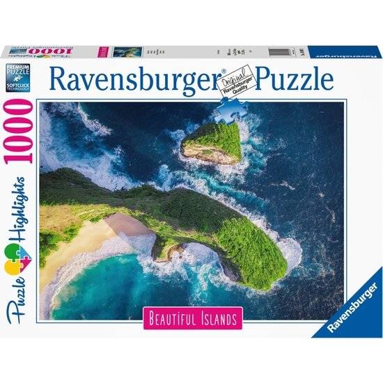 RAVENSBURGER Puzzle Wunderschöne Inseln: Indonesien 1000 Teile