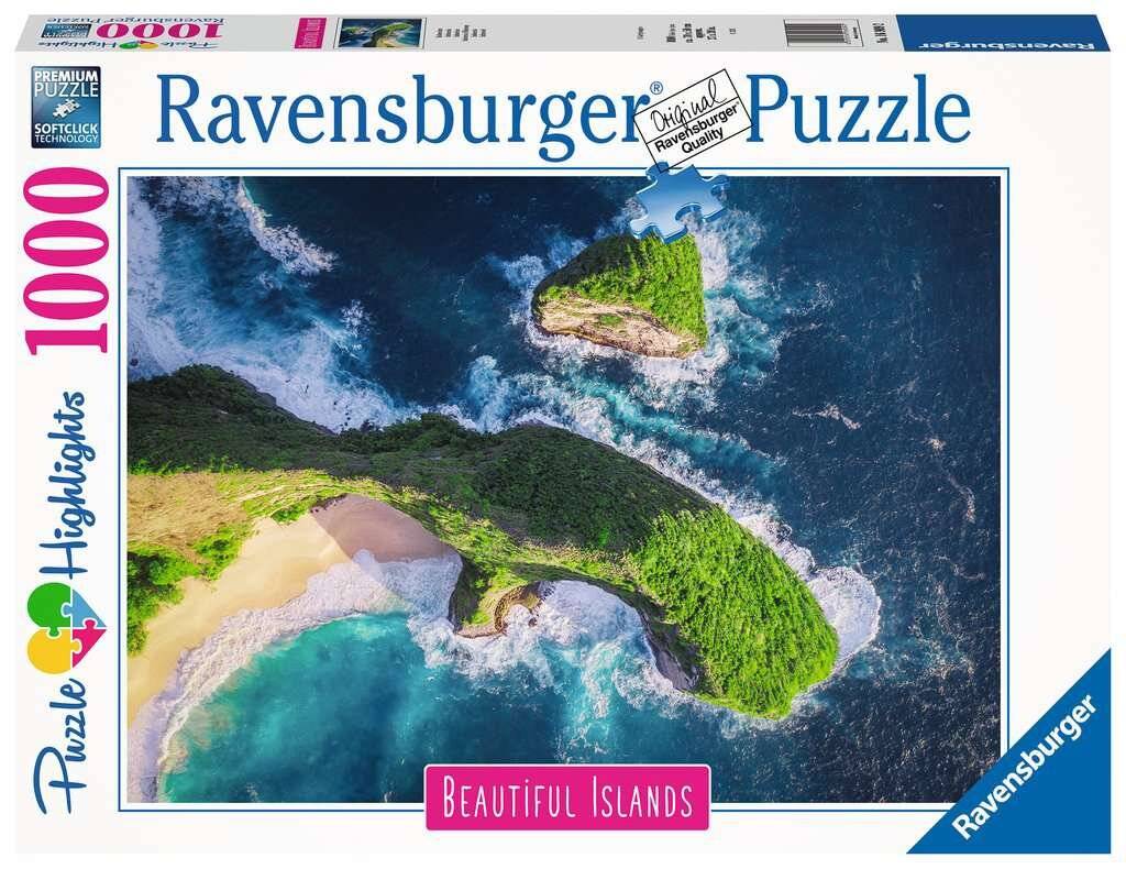 RAVENSBURGER Puzzle Wunderschöne Inseln: Indonesien 1000 Teile