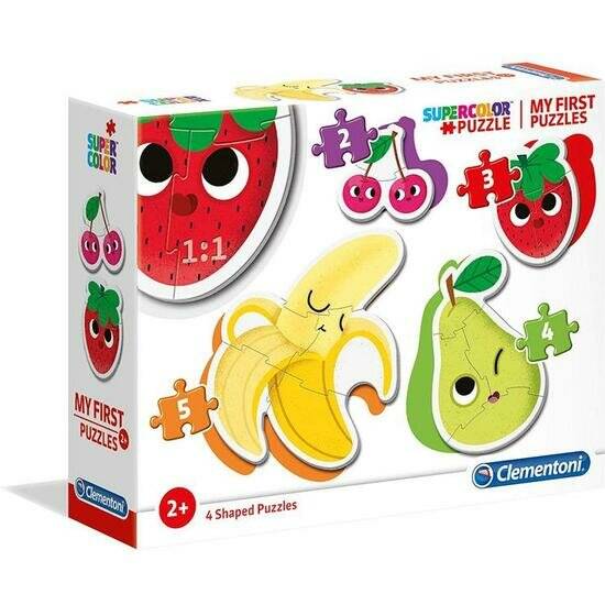 CLEMENTONI Mein erstes Obst-Puzzle 4in1 (2,3,4,5 Teile)