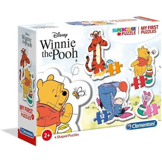 CLEMENTONI Mein erstes Winnie the Pooh Puzzle 4in1 (2,3,4,5 Teile)