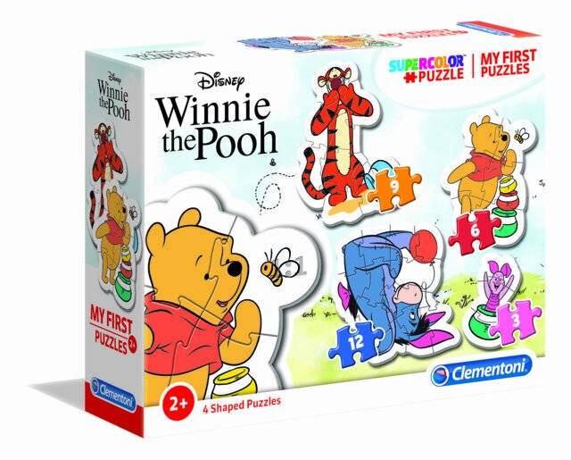 CLEMENTONI Mein erstes Winnie the Pooh Puzzle 4in1 (2,3,4,5 Teile)