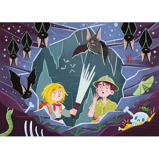 CLEMENTONI Puzzle Abenteuer 2x20 Teile