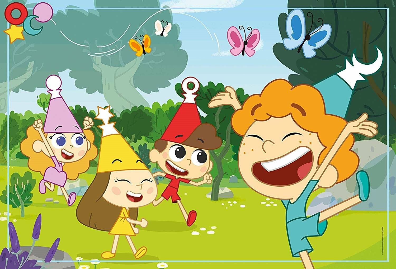CLEMENTONI Puzzle Trulli Tales MAXI 24 Teile