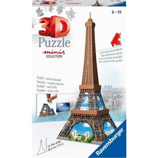 RAVENSBURGER Mini Eiffelturm 3D Puzzle 54 Teile