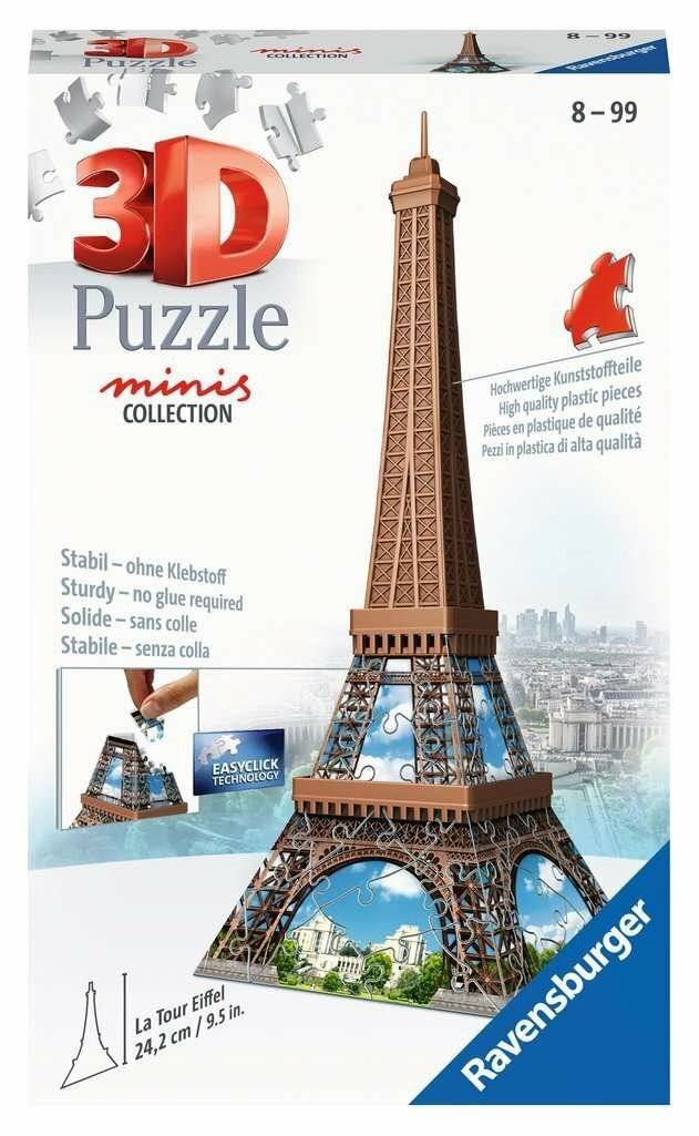 RAVENSBURGER Mini Eiffelturm 3D Puzzle 54 Teile