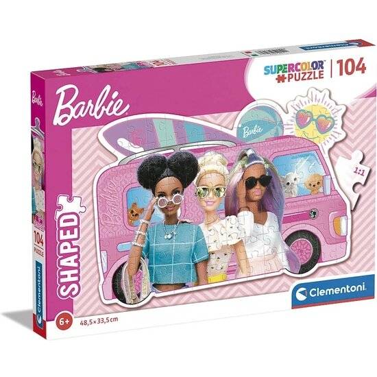CLEMENTONI Barbie Konturenpuzzle 104 Teile