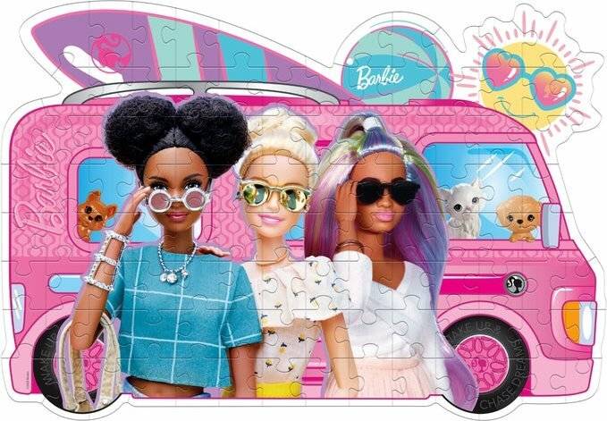 CLEMENTONI Barbie Konturenpuzzle 104 Teile