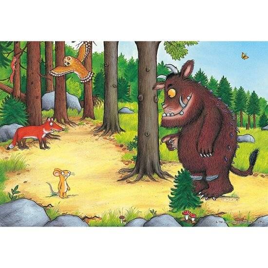 2 12-teilige Puzzles - Gruffalo
