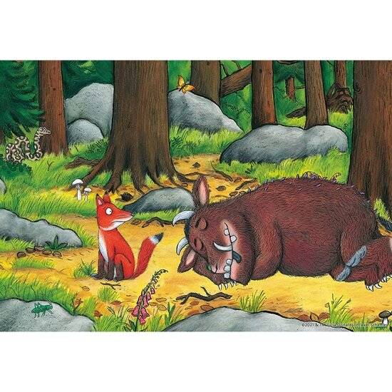 2 12-teilige Puzzles - Gruffalo