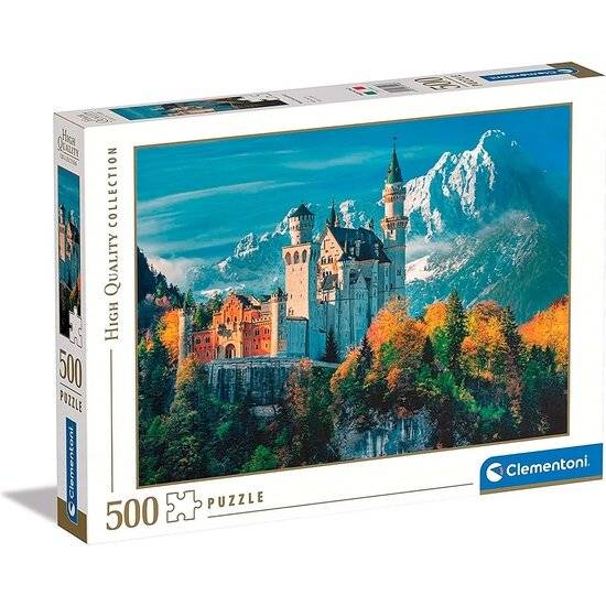 CLEMENTONI Puzzle Schloss Neuschwanstein 500 Teile