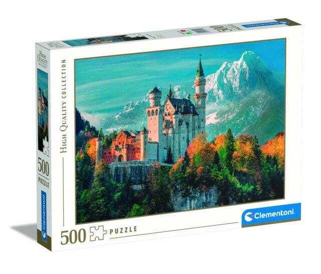 CLEMENTONI Puzzle Schloss Neuschwanstein 500 Teile