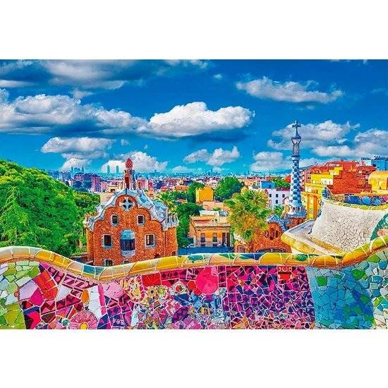 CLEMENTONI Puzzle Park Güell, Barcelona 1000 Teile