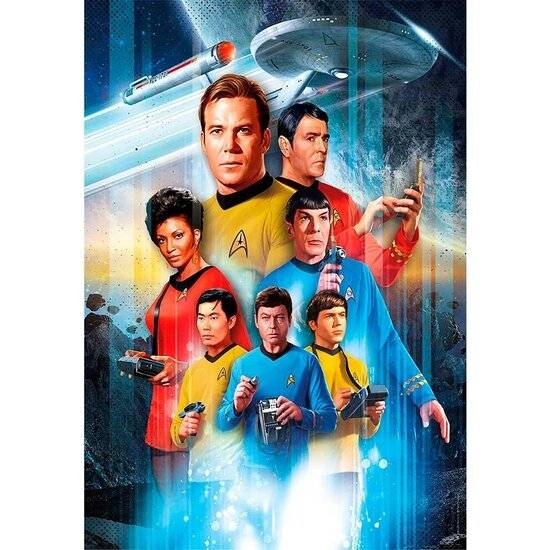 CLEMENTONI Star Trek Puzzle 500 Teile