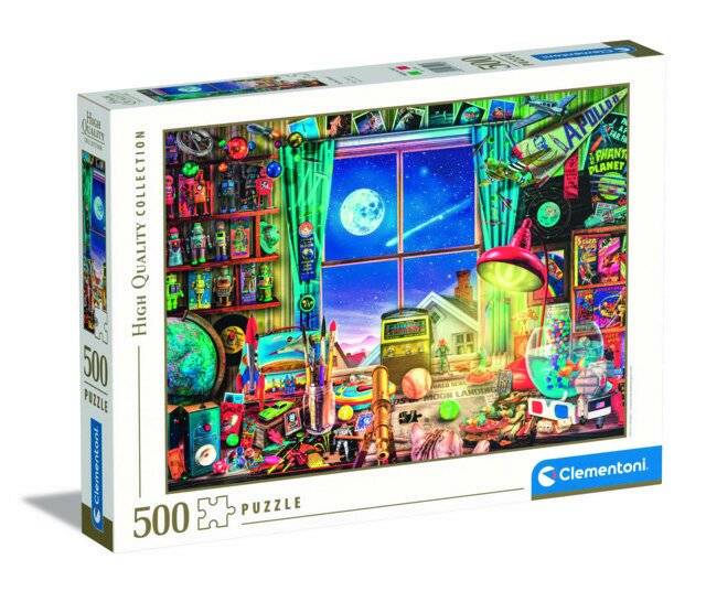 CLEMENTONI Puzzle To the Moon 500 Teile