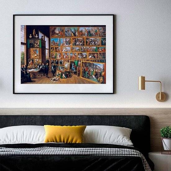 CLEMENTONI Puzzle Museum Collection: der Erzherzog Leopold Wilhelm in seiner Gemäldegalerie in Brüssel 2000 Teile