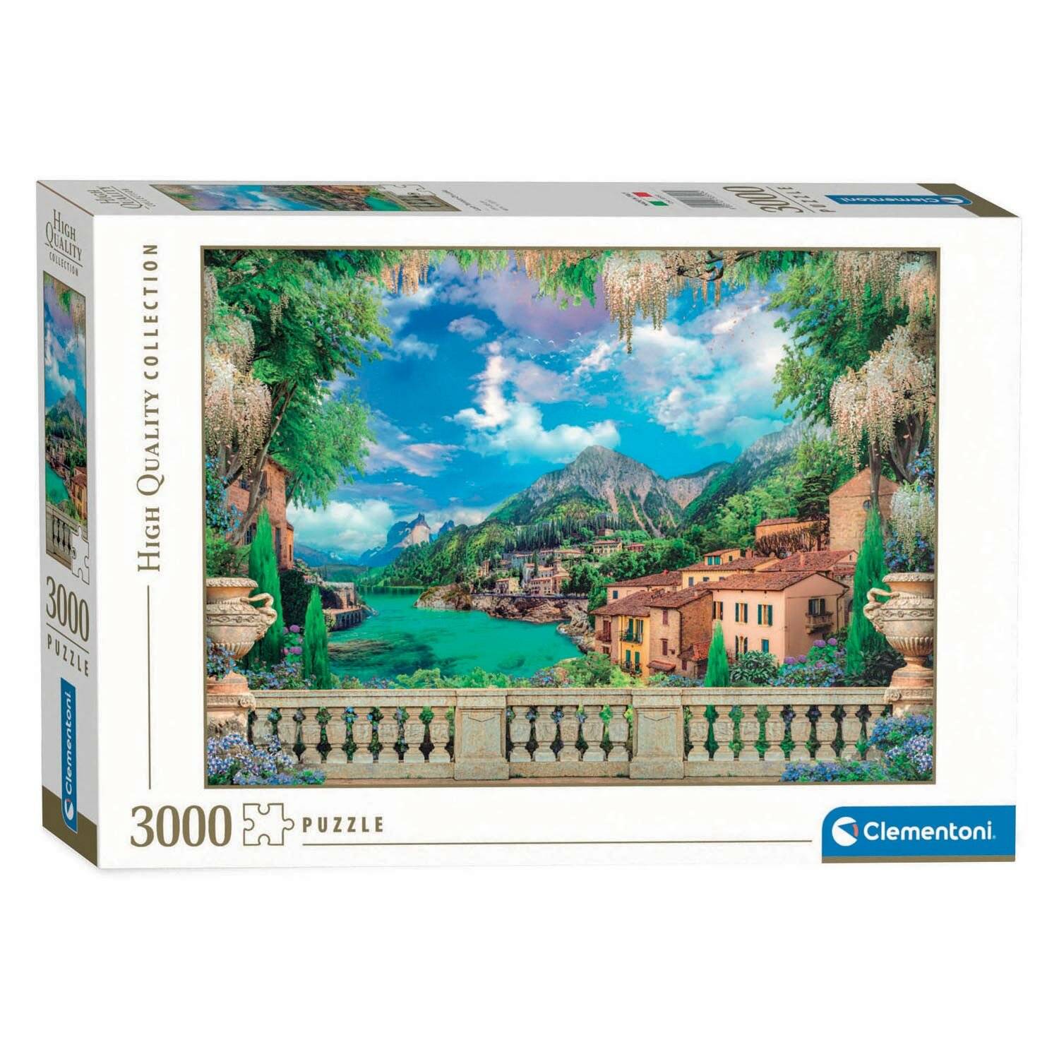 Clementoni Puzzle Terrasse am See, 3000Stück.