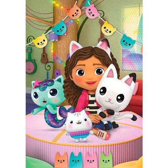 3 Puzzles mit 48 Teilen - Gaby's Dollhouse