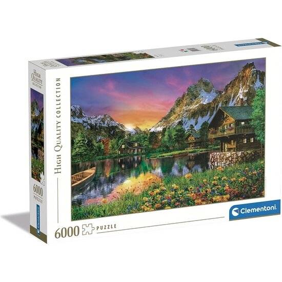 PUZZLE 6000 TEILE ALPENSEE KOLLEKTION