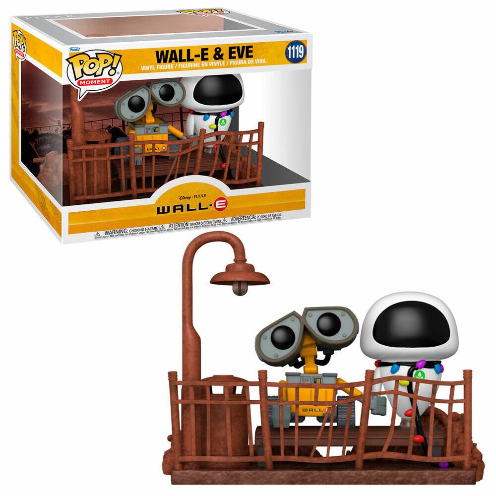 Funko POP Moment: Wall-E S2 - Wall-E & Eve